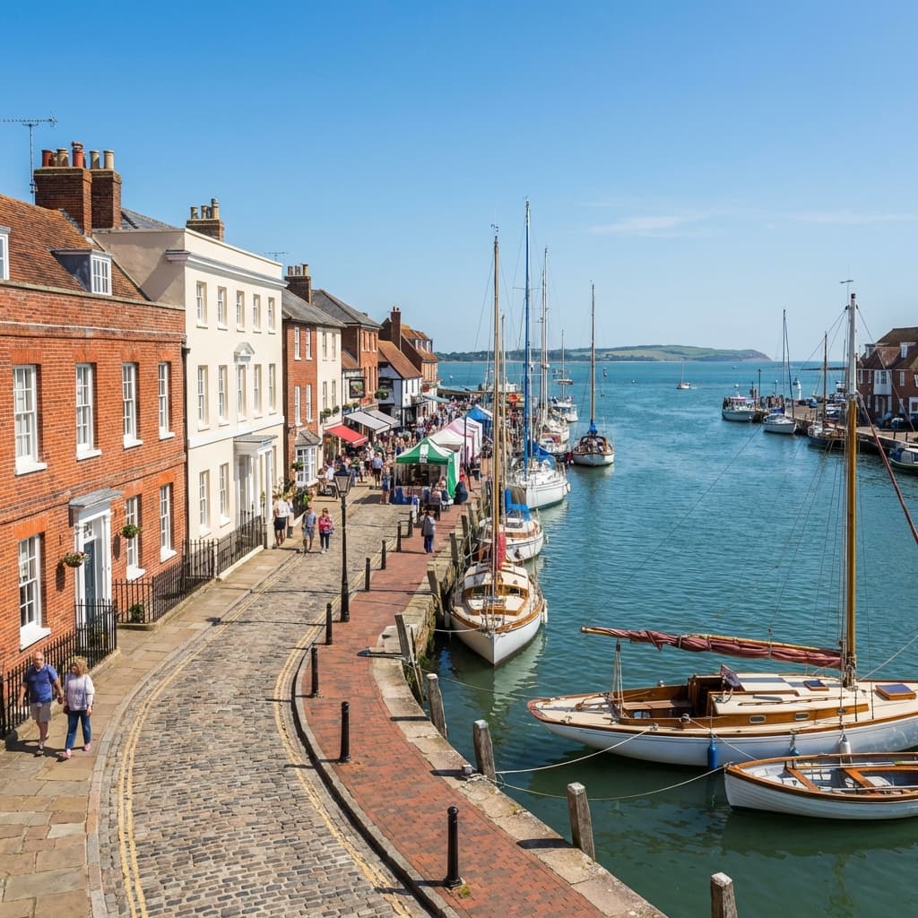 Lymington harbour